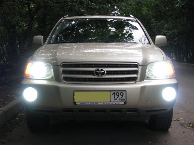 Toyota Highlander Club - Установка ПТФ